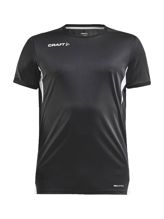 Craft Sport-Tshirt Pro Control Impact (leicht, atmungsaktiv) schwarz Herren